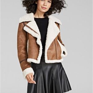 Brown and Cream Teddy Jacket